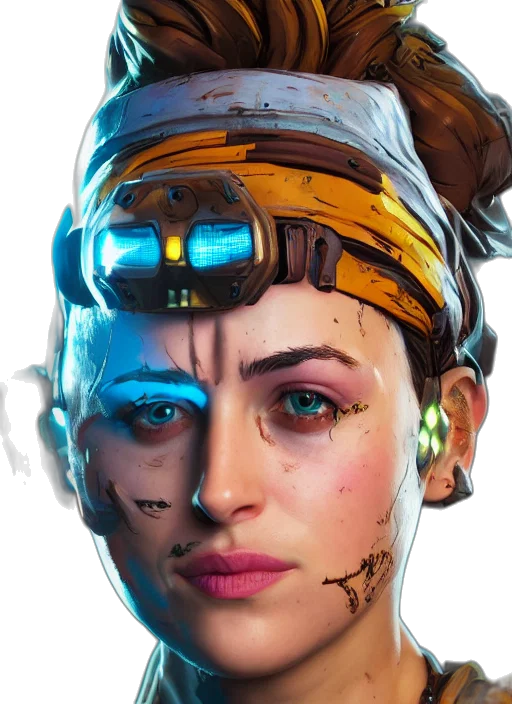 robot, face, mask, weapon transparent PNG cut-out