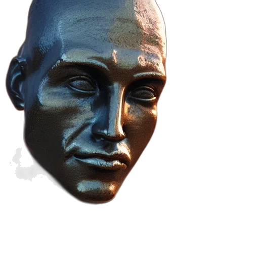 mask, face, staff, crown transparent PNG cut-out