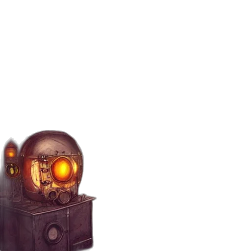 robot, mask, weapon, face transparent PNG cut-out