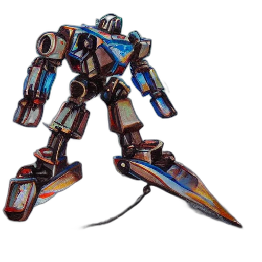 robot, weapon, staff, sword transparent PNG cut-out