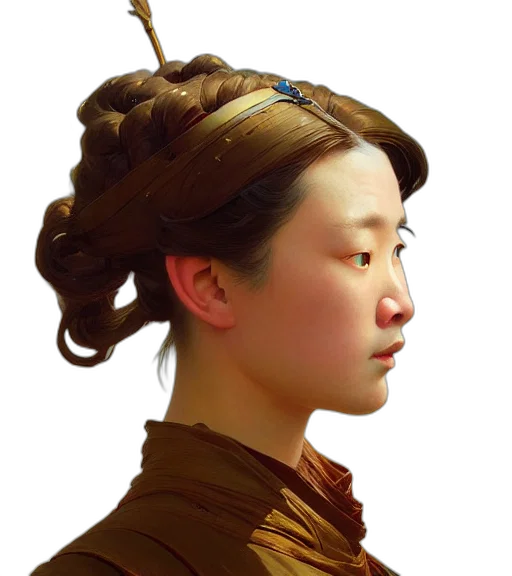 face, crown, staff, mask transparent PNG cut-out