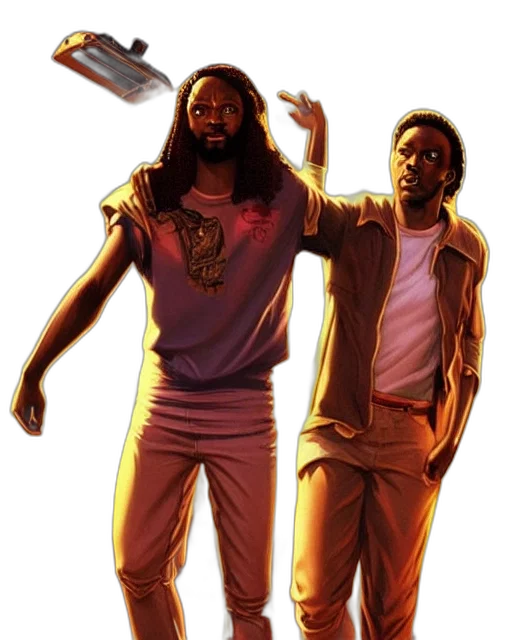 concept art, comic book art, fantasy art, cartoon transparent PNG cut-out