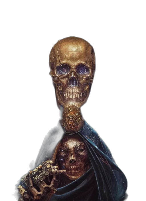 face, mask, jewelry, staff transparent PNG cut-out
