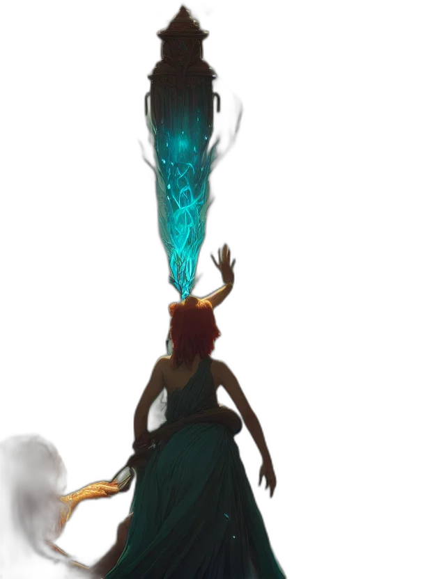 staff, sword, crown, dress transparent PNG cut-out
