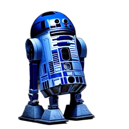 robot, 3d render, concept art, pixel art transparent PNG cut-out