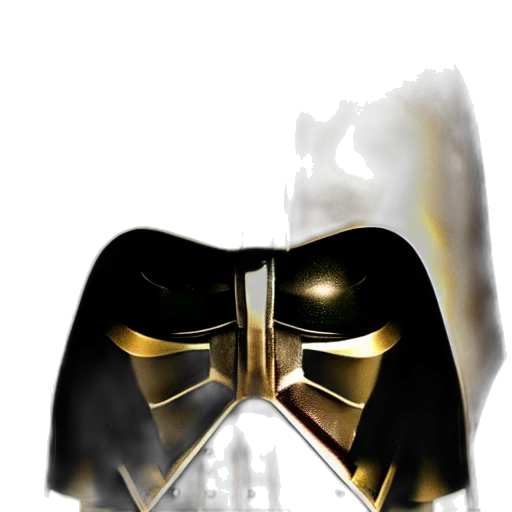 mask, crown, face, robot transparent PNG cut-out