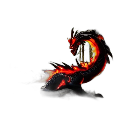 dragon, weapon, creature, mask transparent PNG cut-out