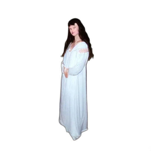 dress, staff, vaporwave, photorealistic transparent PNG cut-out