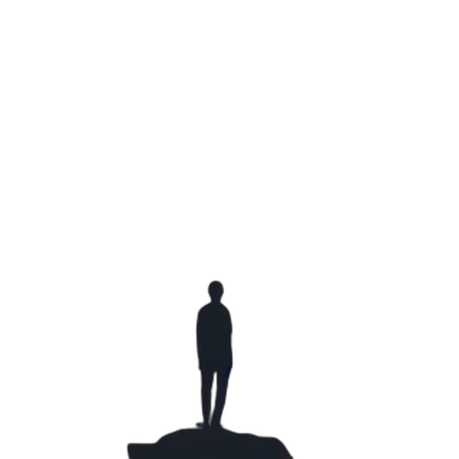robot, staff, face, creature transparent PNG cut-out