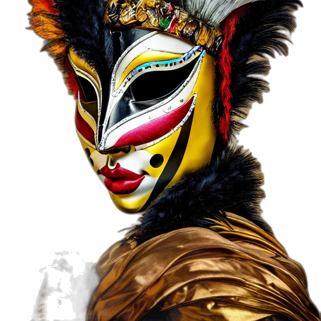 mask, face, jewelry, animal transparent PNG cut-out