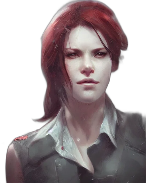 face, jacket, robot, concept art transparent PNG cut-out