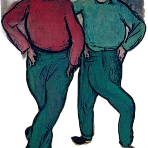 jacket, staff, mask, concept art transparent PNG cut-out
