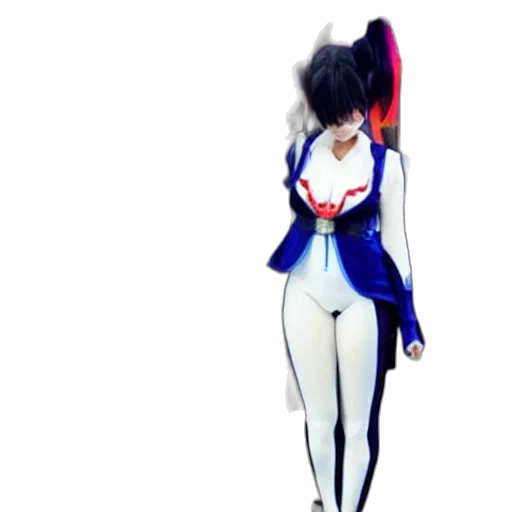 robot, dress, jacket, staff transparent PNG cut-out