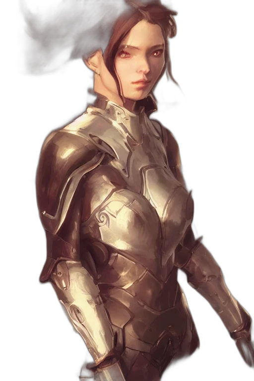 sword, robot, concept art, fantasy art transparent PNG cut-out