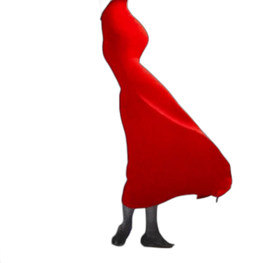 dress, umbrella, staff, hat transparent PNG cut-out