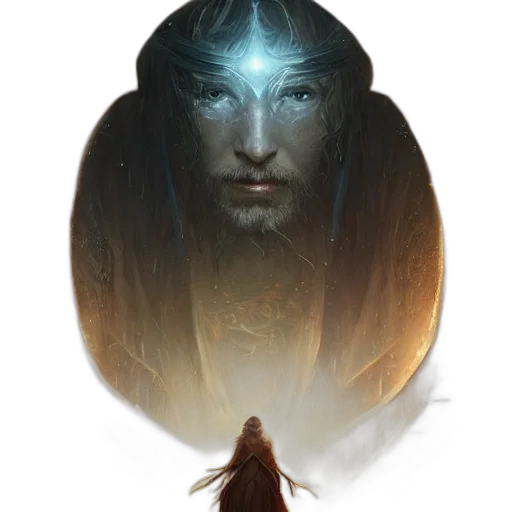 face, mask, creature, crown transparent PNG cut-out