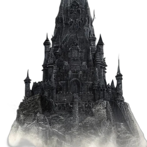 crown, building, dress, concept art transparent PNG cut-out