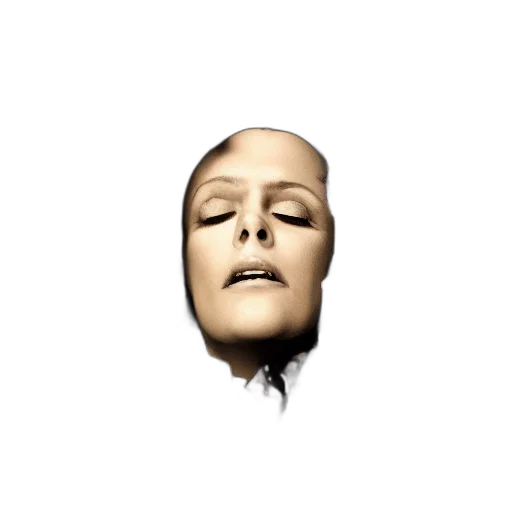 face, mask, hair, robot transparent PNG cut-out