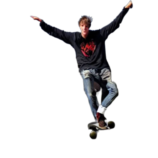 jacket, creature, shoes, staff transparent PNG cut-out