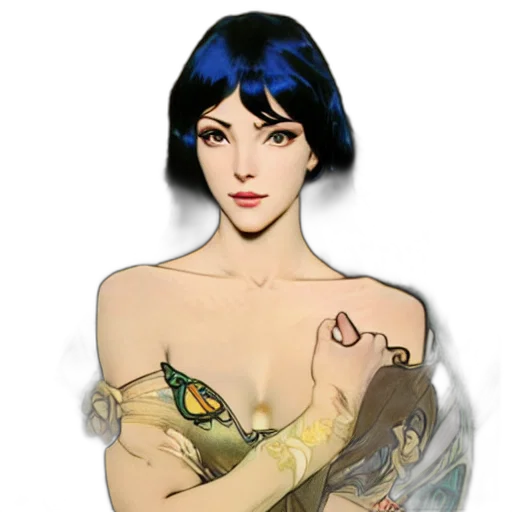 jewelry, dress, fantasy art, concept art transparent PNG cut-out