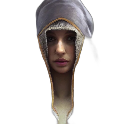 hat, staff, face, mask transparent PNG cut-out