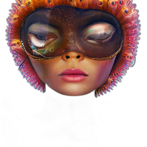 mask, creature, face, hat transparent PNG cut-out