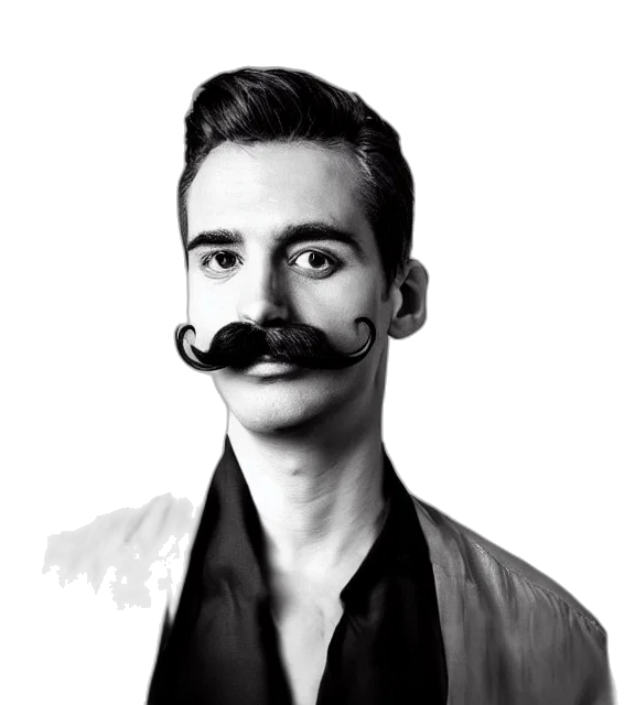 staff, face, mask, hair transparent PNG cut-out