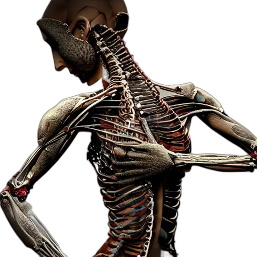 robot, creature, animal, staff transparent PNG cut-out