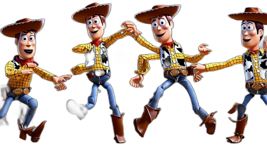 3d render, concept art, cartoon, woody transparent PNG cut-out