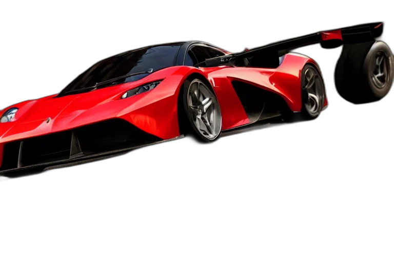car, 3d render, photorealistic, concept art transparent PNG cut-out