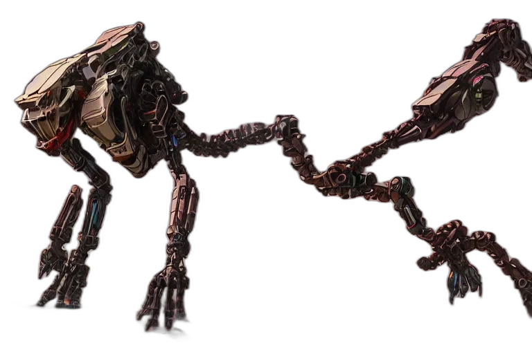 robot, creature, animal, weapon transparent PNG cut-out