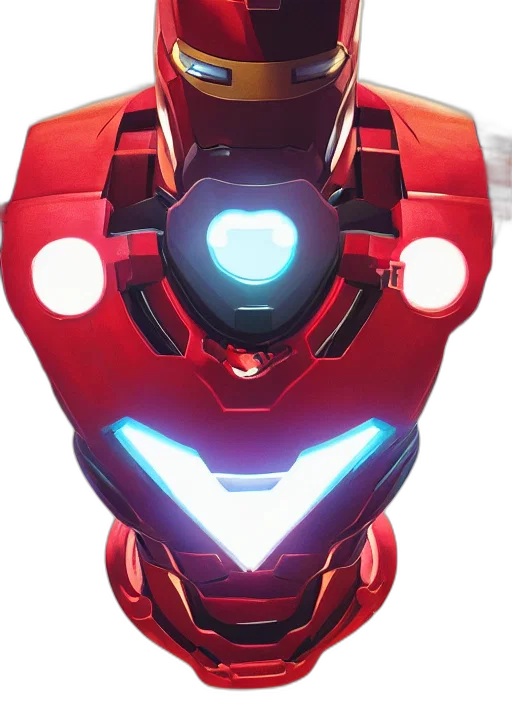 robot, 3d render, concept art, comic book art transparent PNG cut-out