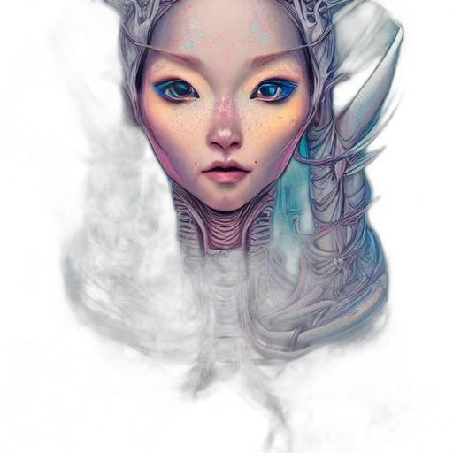 face, mask, robot, dragon transparent PNG cut-out