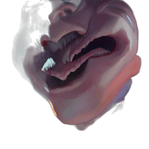 face, mask, creature, dragon transparent PNG cut-out