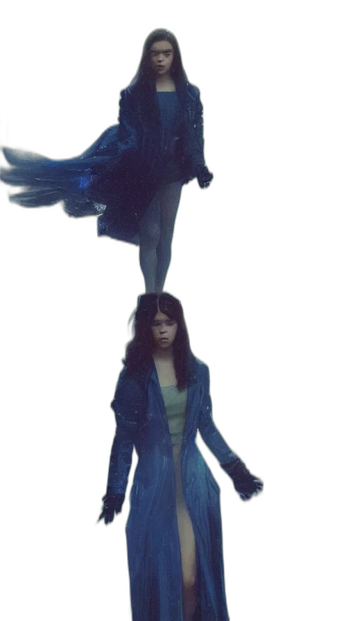 dress, creature, jacket, umbrella transparent PNG cut-out