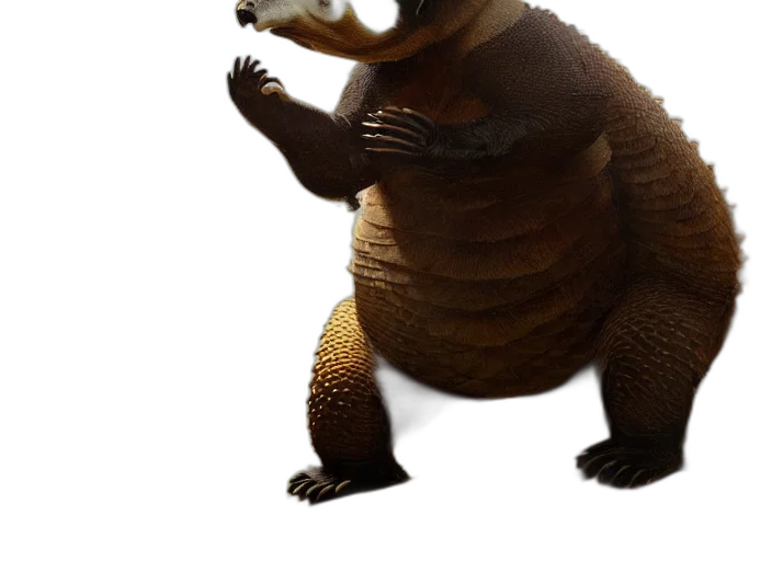 animal, creature, dragon, staff transparent PNG cut-out