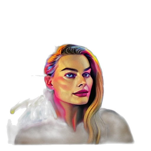 face, jacket, crown, hair transparent PNG cut-out