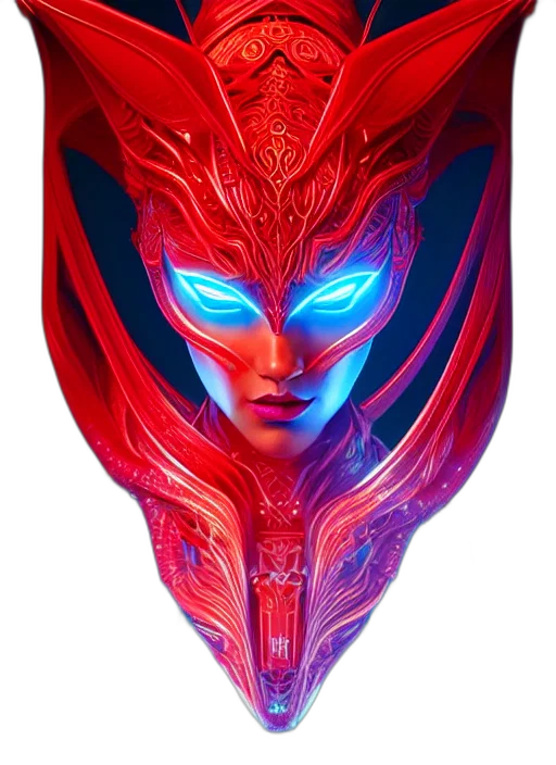 mask, face, crown, creature transparent PNG cut-out