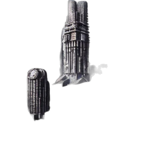 building, weapon, robot, crown transparent PNG cut-out