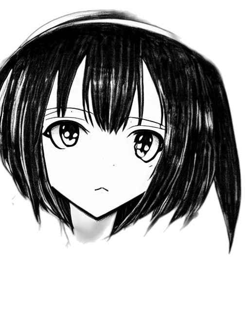 face, mask, hair, robot transparent PNG cut-out
