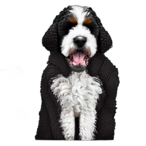 jacket, animal, staff, creature transparent PNG cut-out