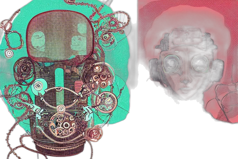 mask, jewelry, crown, robot transparent PNG cut-out