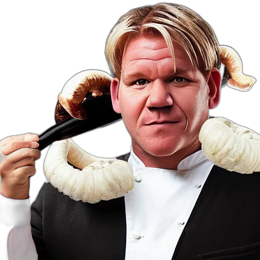 hair, staff, mask, chef transparent PNG cut-out