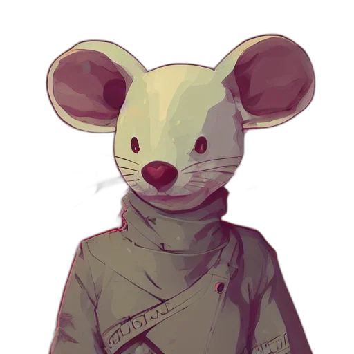 mask, jacket, animal, creature transparent PNG cut-out
