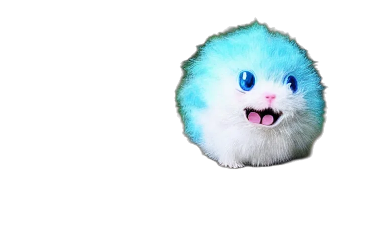 creature, animal, hair, face transparent PNG cut-out