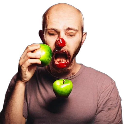 food, face, mask, staff transparent PNG cut-out