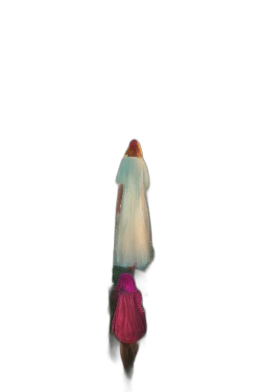 staff, weapon, hair, flower transparent PNG cut-out