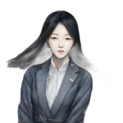 face, staff, mask, hair transparent PNG cut-out