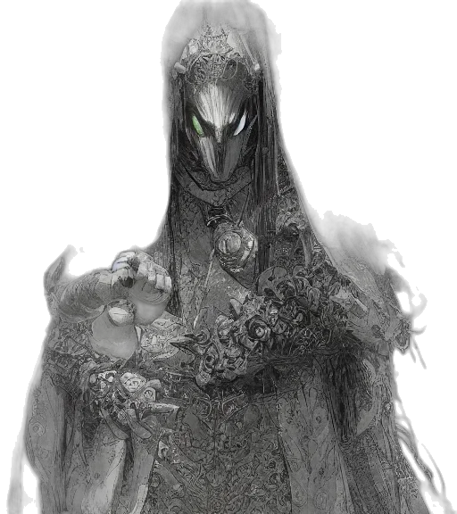 mask, creature, face, dress transparent PNG cut-out