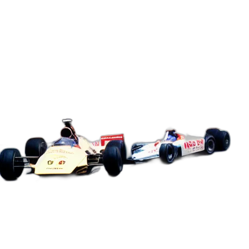 car, 3d render, race, overtaking transparent PNG cut-out